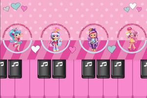 Surprise Dolls : Play Pink Piano Tiles Music Game syot layar 1