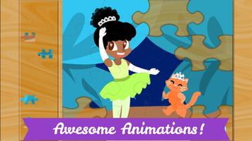 Ballerina Puzzles for Kids Edu ảnh chụp màn hình 3