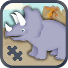 Kids Dinosaur Games: Puzzles آئیکن