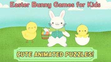 Easter Bunny Games- Puzzles Affiche