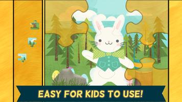 Easter Bunny Games- Puzzles capture d'écran 1