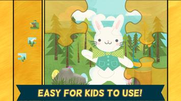 Easter Bunny Games: Puzzles capture d'écran 1