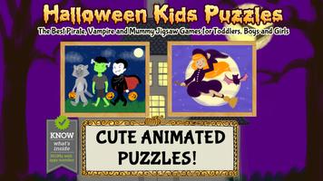 Halloween Games: Kids Puzzles الملصق