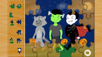 Halloween Games: Kids Puzzles syot layar 2