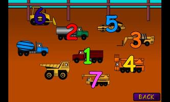 Kids Trucks Numbers & Counting ảnh chụp màn hình 1