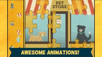 Pet Games for Kids: Puzzles ภาพหน้าจอ 3