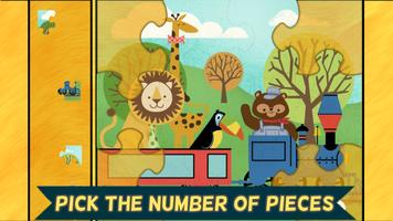 Train Games for Kids- Puzzles ảnh chụp màn hình 1