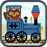 Juegos de tren para niños icono