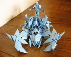 3d Origami Affiche