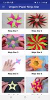 Make Origami Paper Ninja Star poster