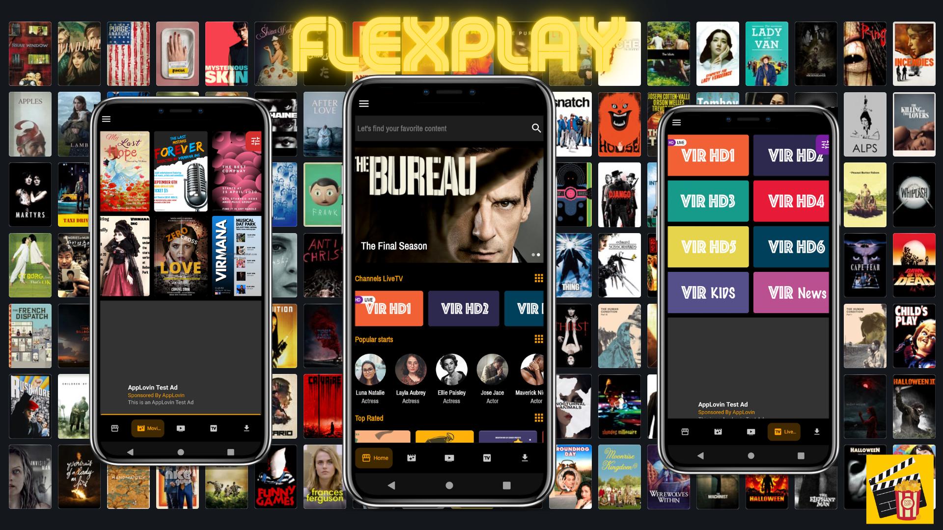 FlexPlay Movies & Web Series APK للاندرويد تنزيل