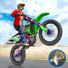 Crazy Bike Racing Stunt Game icône