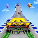 Jeu de course de cascade de APK