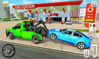 Gas Station City Car parking capture d'écran 1