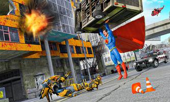 Superhero Man Adventure Game imagem de tela 1