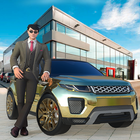 Luxury Car Dealer Businessman 아이콘