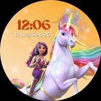 Unicorn Academy Watch Face Poster