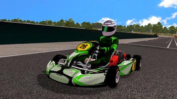 Kart Street Racer Rush Racing Affiche