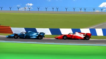 Formula racing car game 3d imagem de tela 3