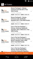 Park Tickets screenshot 1