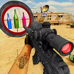 Скачать Bottle Gun Shooting Games XAPK