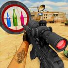 Bottle Gun Shooting Games icône