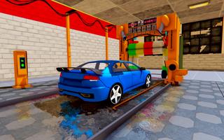 Modern Car Wash Game -Car Race تصوير الشاشة 1