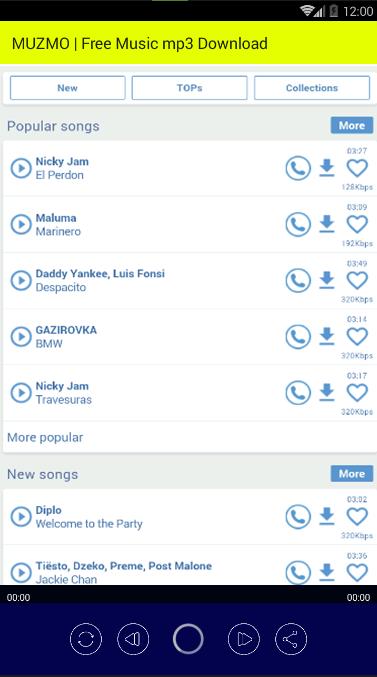 Free Music Mp3 Download | MUZMO APK for Android Download
