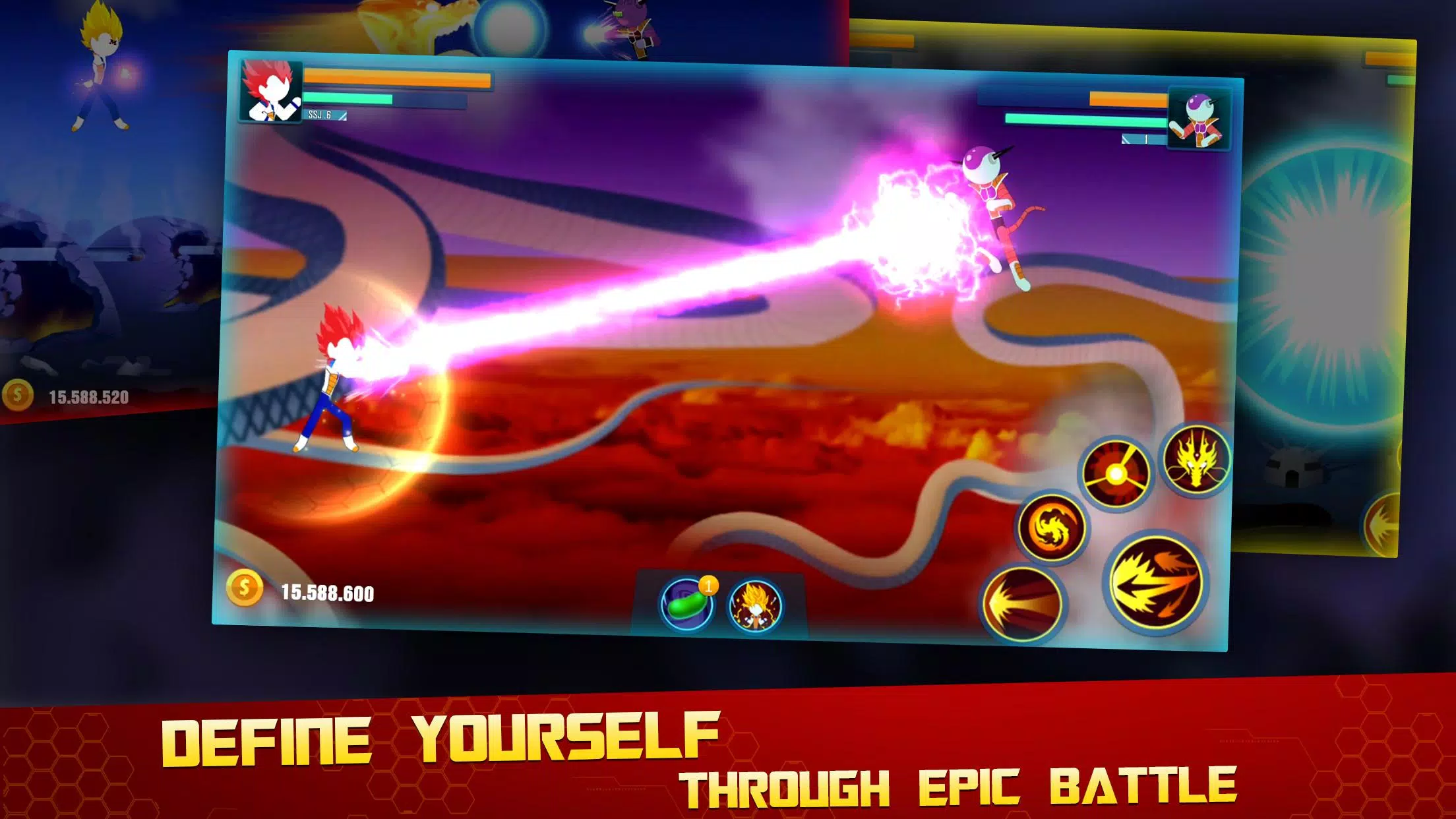 Stick Z: Super Dragon Fight - Walkthrough Gameplay Part 1