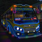 jeu de bus 3d - bus scolaire icône