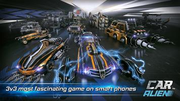 Car Alien - 3vs3 Battle syot layar 1