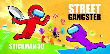 Stickman 3D - ストリートギャングスター