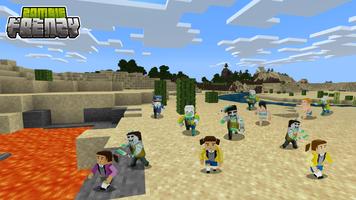 Zombie Craft Frenzy FREE Screenshot 1