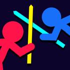 Stickman Ragdoll Zona de juego icono