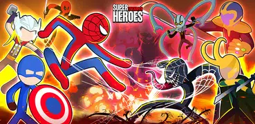 Super Stickman Heroes Fight