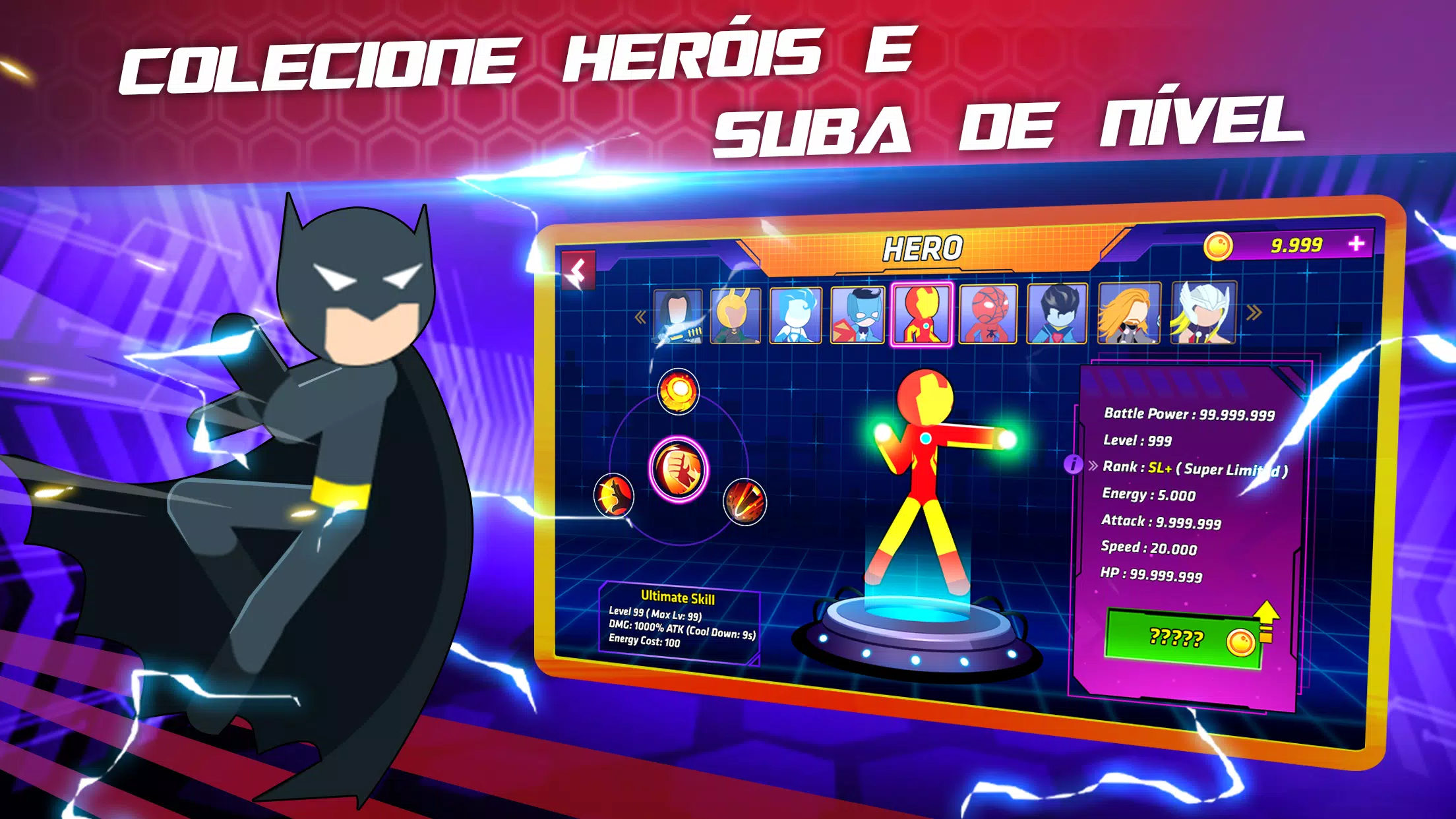 Super Stick Fight AllStar Hero v3.2 Apk Mod Dinheiro Infinito - W Top Games