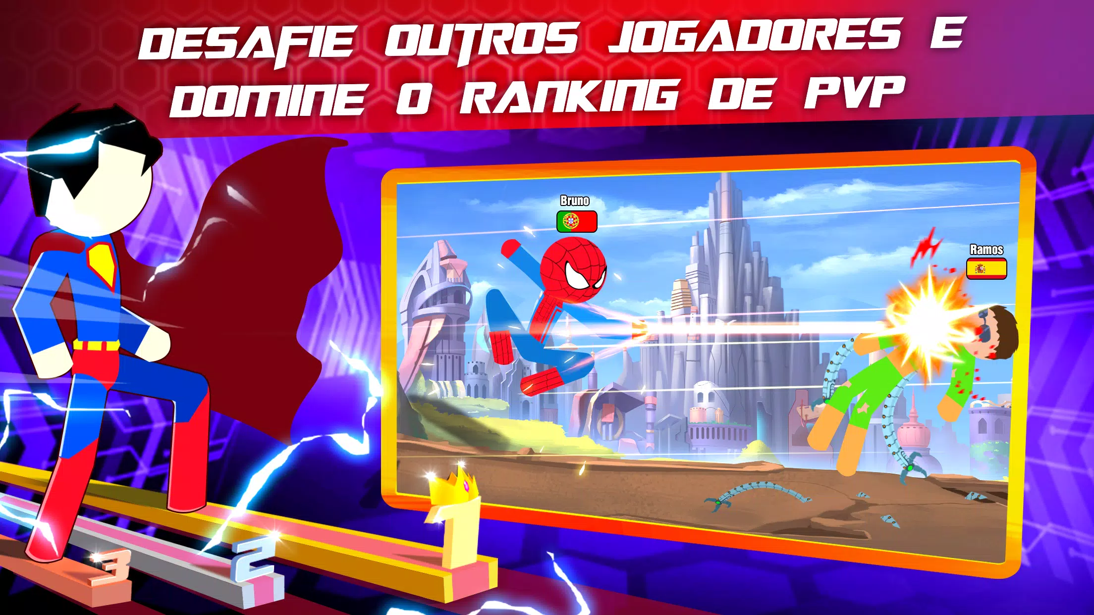 Super Stickman Fight em Jogos na Internet