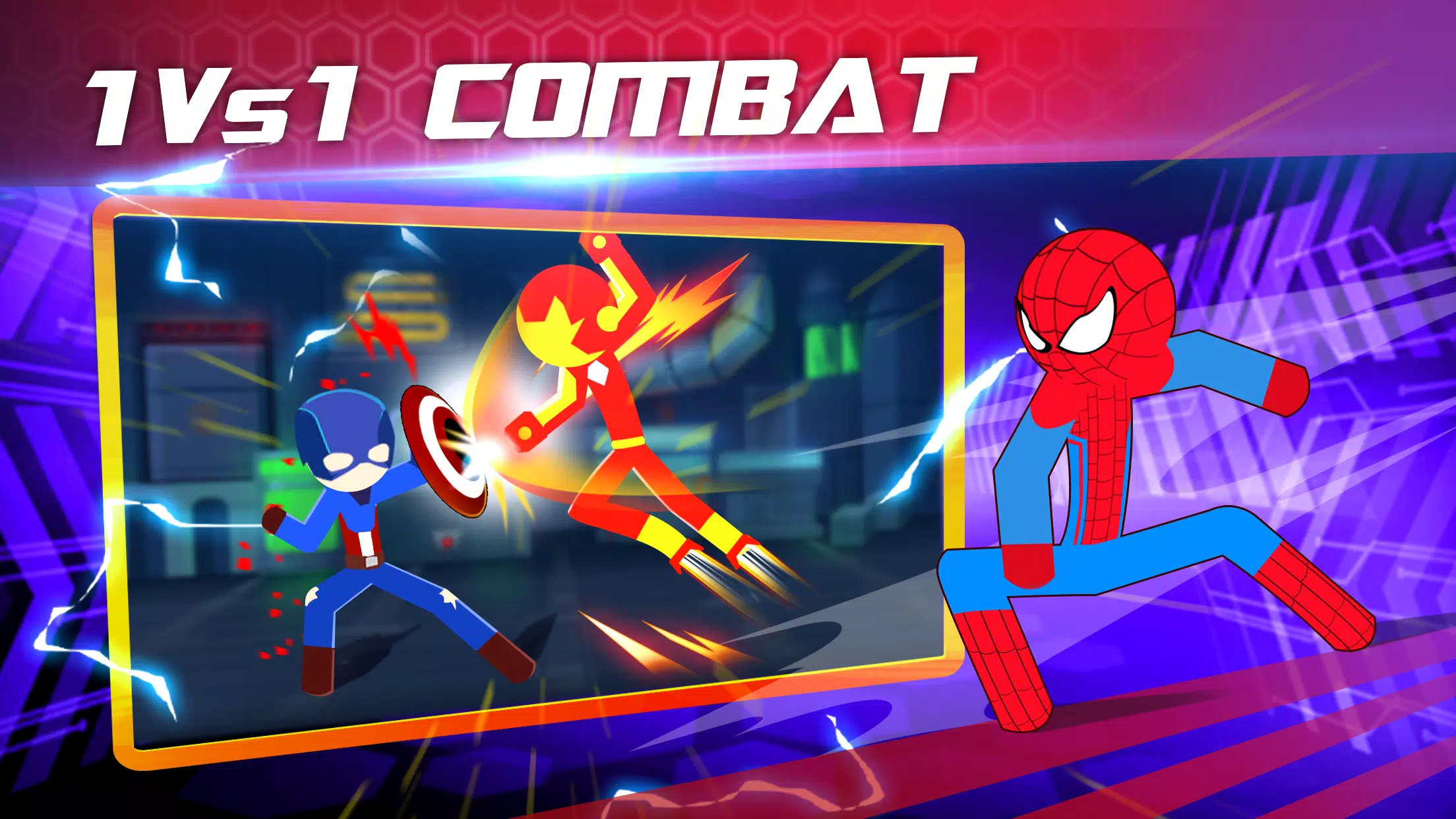 Spider Stickman Fighting for Android - Download the APK from Uptodown