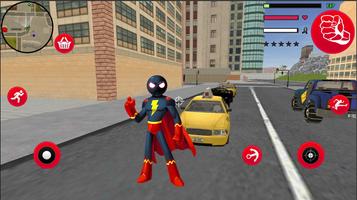Stickman SuperHero poster
