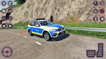 3D-parkeerspel politiewagen screenshot 2