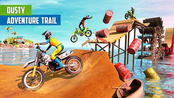 Bike Stunt Race Bike Games poster