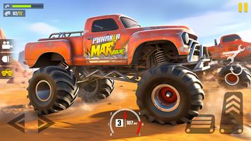 Fearless US Monster Truck Game ポスター