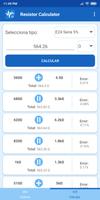 Resistor Calculator capture d'écran 1