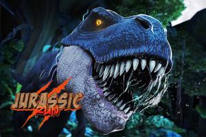 Jurassic Run Attack - Dinosaur โปสเตอร์