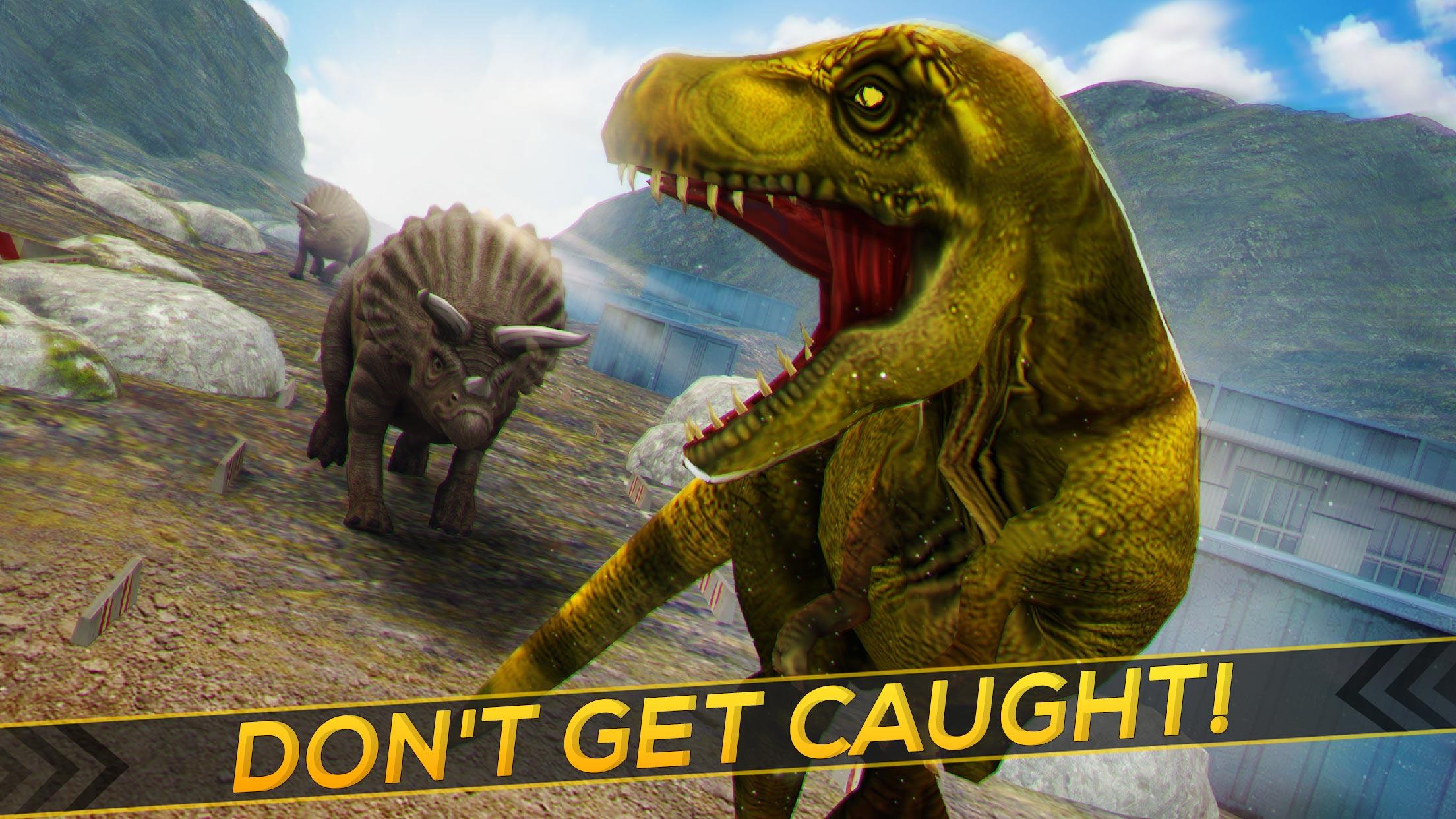 Динозавр бегает игра