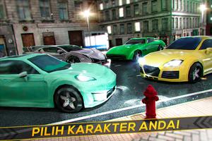 Permainan Balap Mobil Turbo 3D screenshot 3