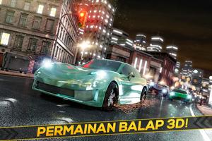 Permainan Balap Mobil Turbo 3D poster