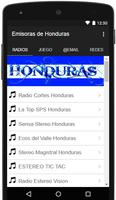 Emisoras de Honduras Affiche