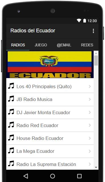 Radios del Ecuador APK للاندرويد تنزيل