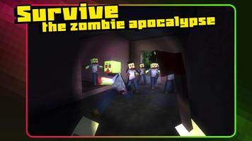 Pixel Zombie Apocalypse Day 3D captura de pantalla 1